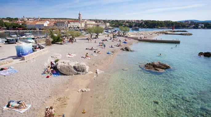 Apartman Sintic Krk Town Esterno foto